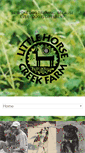 Mobile Screenshot of littlehorsecreekfarm.com